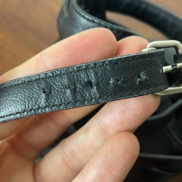 Steven By Steve Madden Leather Open Back Shoe Booties - Picture 5 of 7